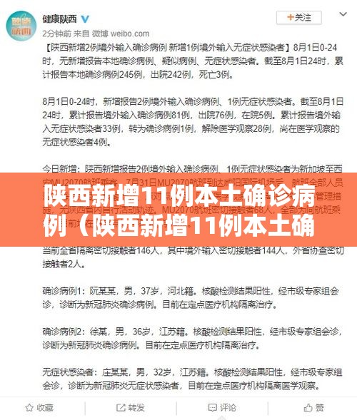 陕西新增11例本土确诊病例(陕西新增11例本土确诊病例多少) 陕西新增11例本土确诊病例(陕西新增11例本土确诊病例多少)