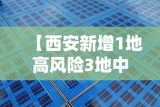 【西安新增1地高风险3地中风险,西安疫情属于高风险区,中风险区,还是低风险区】 【西安新增1地高风险3地中风险,西安疫情属于高风险区,中风险区,还是低风险区】