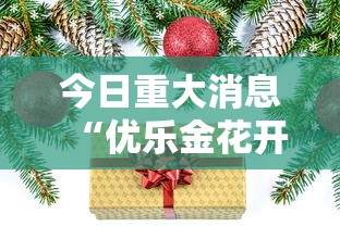 今日重大消息“优乐金花开挂效果”详细开挂方法