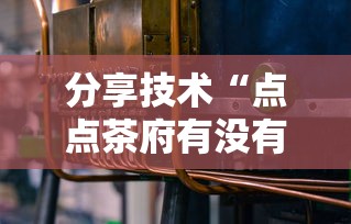 分享技术“点点茶府有没有挂辅助”确实可以开挂