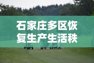 石家庄多区恢复生产生活秩序（石家庄以前）