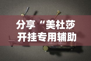 分享“美杜莎 开挂专用辅助器”详细开挂步骤