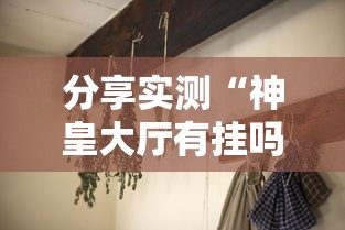 分享实测“神皇大厅有挂吗确实有挂”开挂步骤方法
