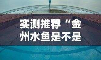 实测推荐“金州水鱼是不是有挂吗”确实真的有挂