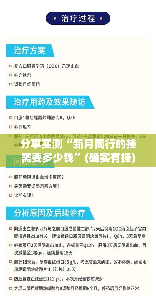 分享实测“新月同行的挂需要多少钱”(确实有挂)