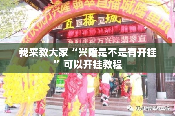 我来教大家“兴隆是不是有开挂”可以开挂教程