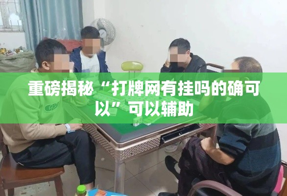 重磅揭秘“打牌网有挂吗的确可以”可以辅助