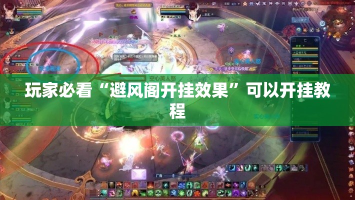 玩家必看“避风阁开挂效果	”可以开挂教程