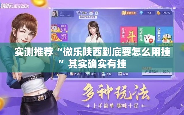 实测推荐“微乐陕西到底要怎么用挂”其实确实有挂