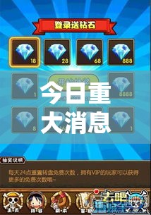 今日重大消息“海贼王有没有挂辅助”玩家必备神器
