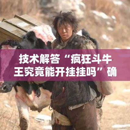 技术解答“疯狂斗牛王究竟能开挂挂吗”确实是有挂的