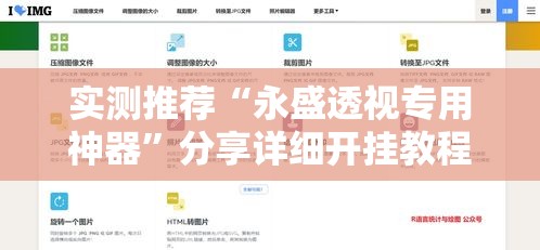 实测推荐“永盛透视专用神器”分享详细开挂教程
