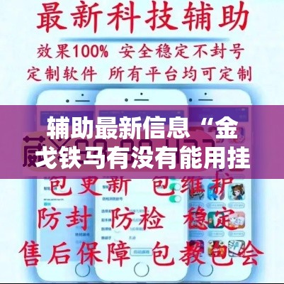 辅助最新信息“金戈铁马有没有能用挂呢”开挂神器
