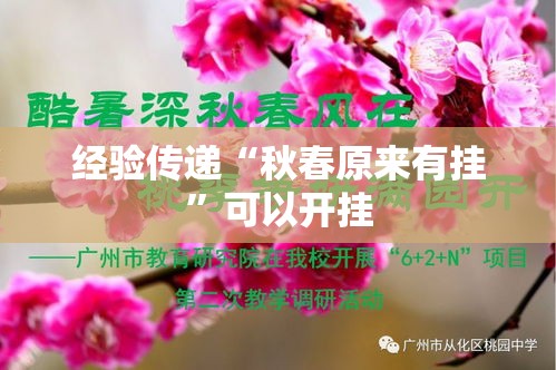 经验传递“秋春原来有挂”可以开挂