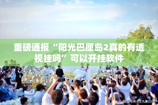 重磅通报“阳光巴厘岛2真的有透视挂吗	”可以开挂软件