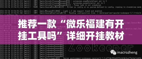 推荐一款“微乐福建有开挂工具吗”详细开挂教材
