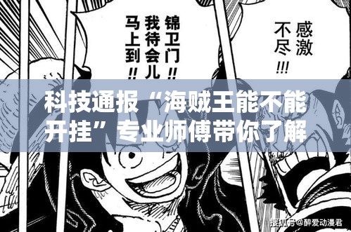 科技通报“海贼王能不能开挂	”专业师傅带你了解