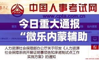 今日重大通报“微乐内蒙辅助神器”事实上确实有挂