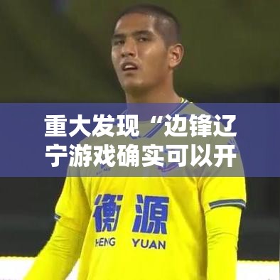 重大发现“边锋辽宁游戏确实可以开挂	”其实确实有挂