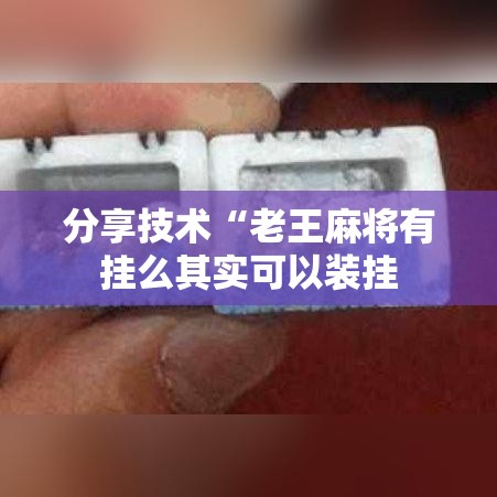 分享技术“老王麻将有挂么其实可以装挂 分享技术“老王麻将有挂么其实可以装挂