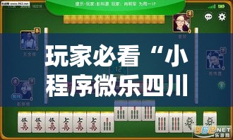玩家必看“小程序微乐四川麻将怎么辅助可以辅助
