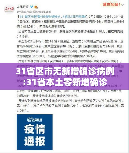 31省区市无新增确诊病例:31省本土零新增确诊 31省区市无新增确诊病例:31省本土零新增确诊