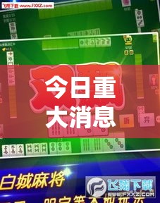 今日重大消息“微乐家乡麻将开挂安全吗	”开挂神器