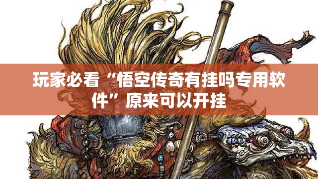 玩家必看“悟空传奇有挂吗专用软件”原来可以开挂