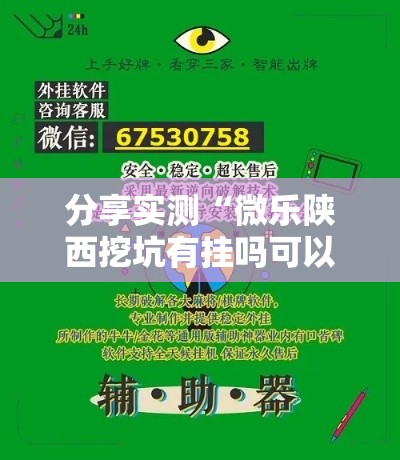 分享实测“微乐陕西挖坑有挂吗可以开挂吗”确实真的有挂