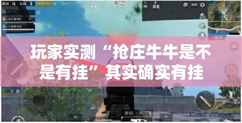 玩家实测“抢庄牛牛是不是有挂”其实确实有挂