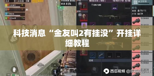 科技消息“金友叫2有挂没”开挂详细教程