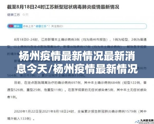 杨州疫情最新情况最新消息今天/杨州疫情最新情况最新消息今天封城了 杨州疫情最新情况最新消息今天/杨州疫情最新情况最新消息今天封城了