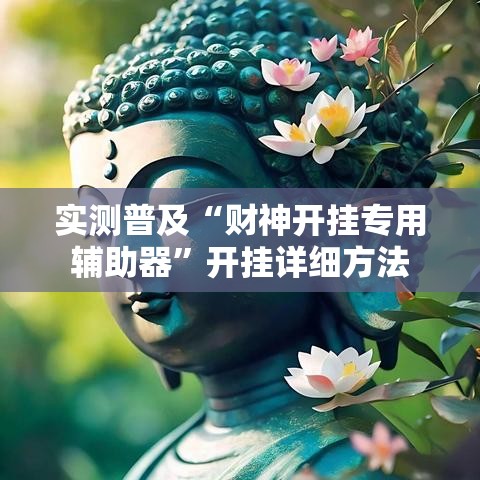 实测普及“财神开挂专用辅助器”开挂详细方法