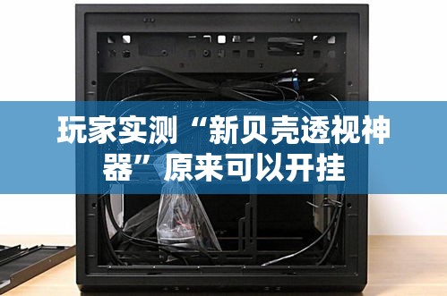 玩家实测“新贝壳透视神器”原来可以开挂