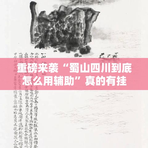 重磅来袭“蜀山四川到底怎么用辅助”真的有挂