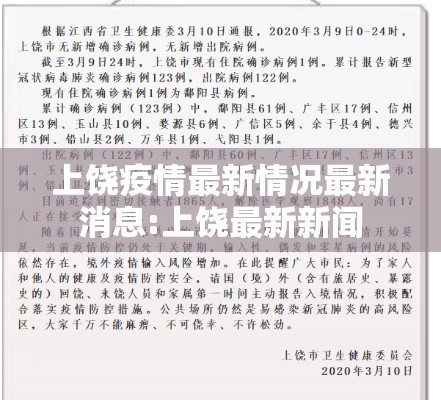 上饶疫情最新情况最新消息:上饶最新新闻