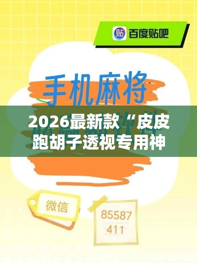 2026最新款“皮皮跑胡子透视专用神器”开挂必胜方法