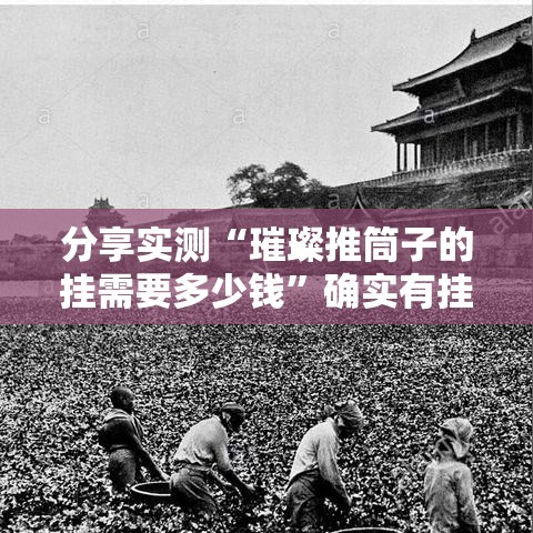 分享实测“璀璨推筒子的挂需要多少钱”确实有挂