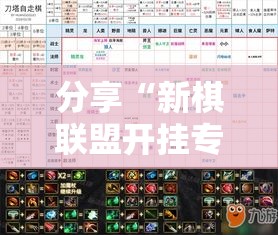 分享“新棋联盟开挂专用辅助器	”开挂必胜方法