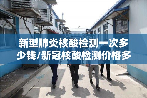 新型肺炎核酸检测一次多少钱/新冠核酸检测价格多少