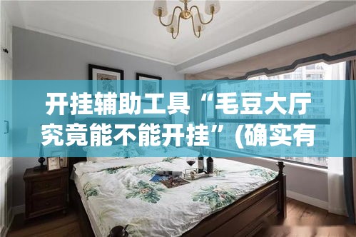 开挂辅助工具“毛豆大厅究竟能不能开挂”(确实有挂)