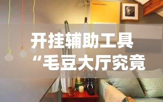开挂辅助工具“毛豆大厅究竟能不能开挂”(确实有挂)