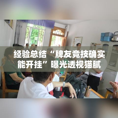 经验总结“牌友竞技确实能开挂”曝光透视猫腻