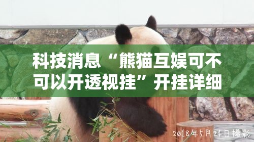 科技消息“熊猫互娱可不可以开透视挂	”开挂详细方法