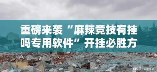 重磅来袭“麻辣竞技有挂吗专用软件	”开挂必胜方法