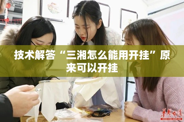 技术解答“三湘怎么能用开挂	”原来可以开挂
