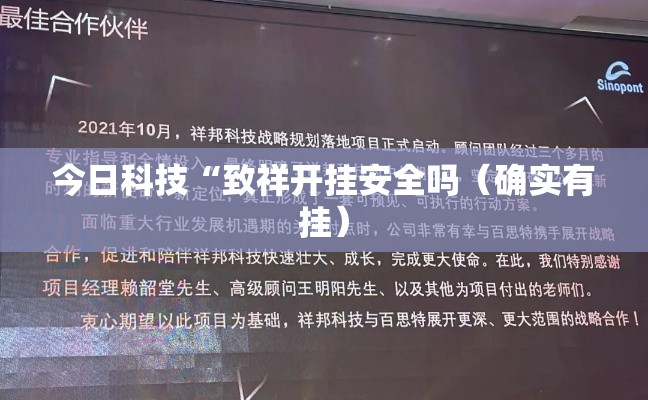 今日科技“致祥开挂安全吗（确实有挂）