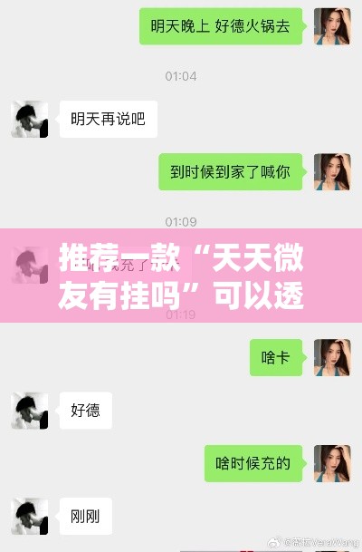 推荐一款“天天微友有挂吗	”可以透视