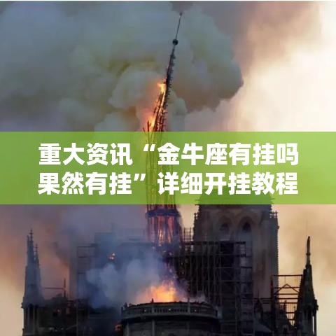 重大资讯“金牛座有挂吗果然有挂”详细开挂教程