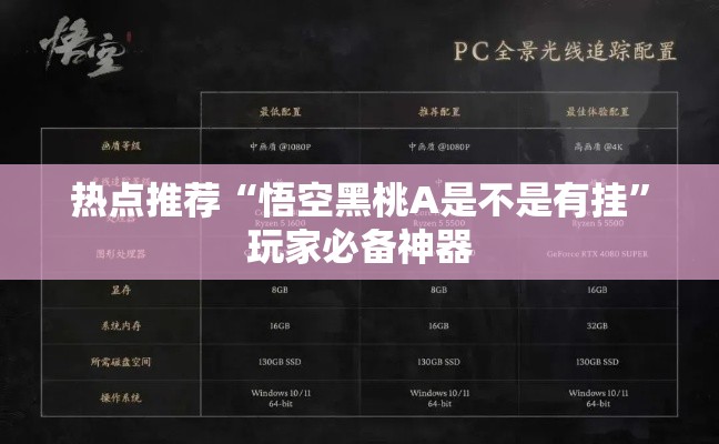 热点推荐“悟空黑桃A是不是有挂	”玩家必备神器
